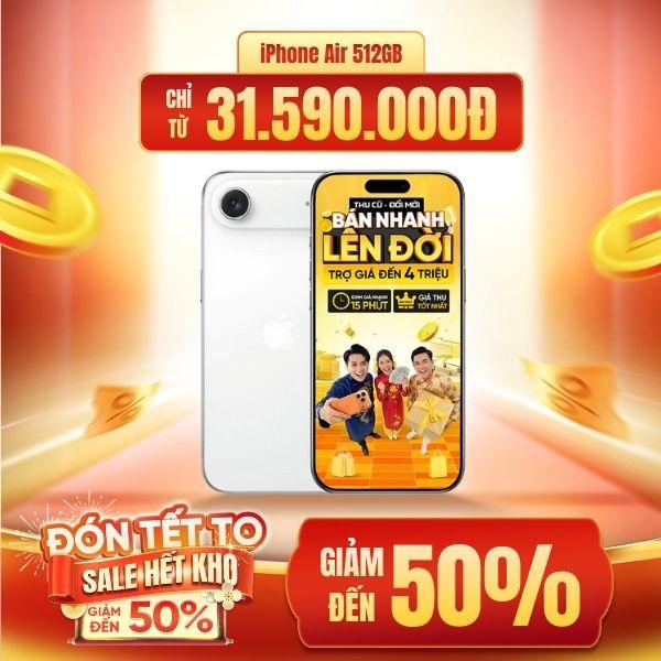iPhone Air 512GB | Chính Hãng Apple Việt Nam