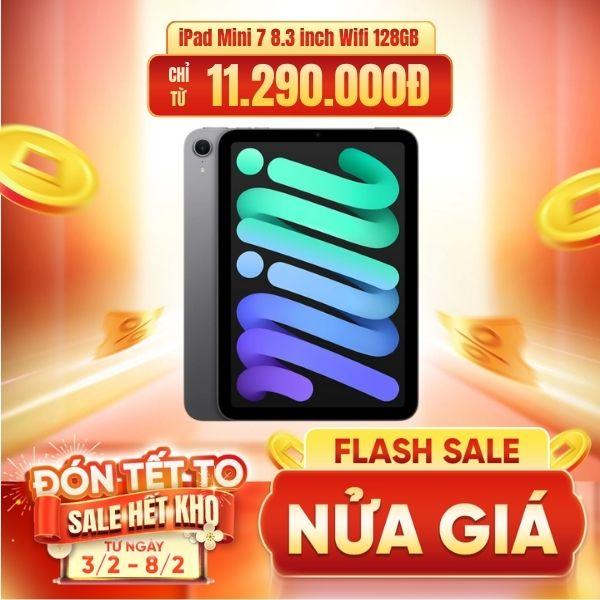 iPad Mini 7 8.3 inch 2024 Wifi 128GB | Chính Hãng Apple Việt Nam