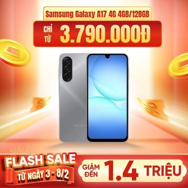 Samsung Galaxy A17 4G 4GB/128GB Chính Hãng BHĐT