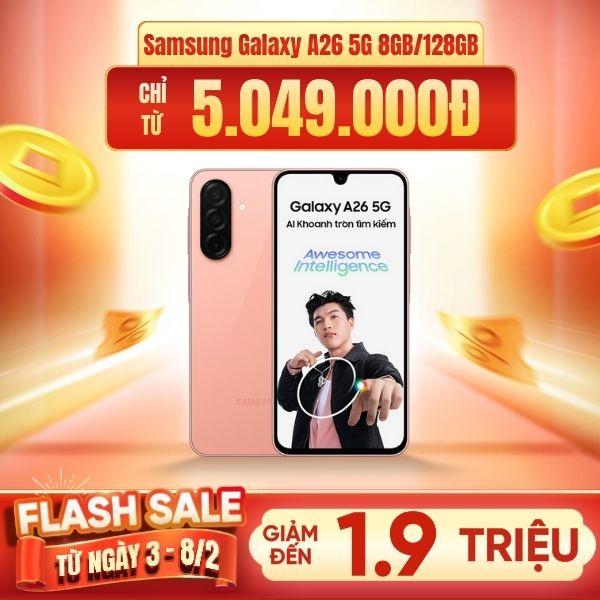 Samsung Galaxy A26 5G 8GB/128GB Chính Hãng - BHĐT