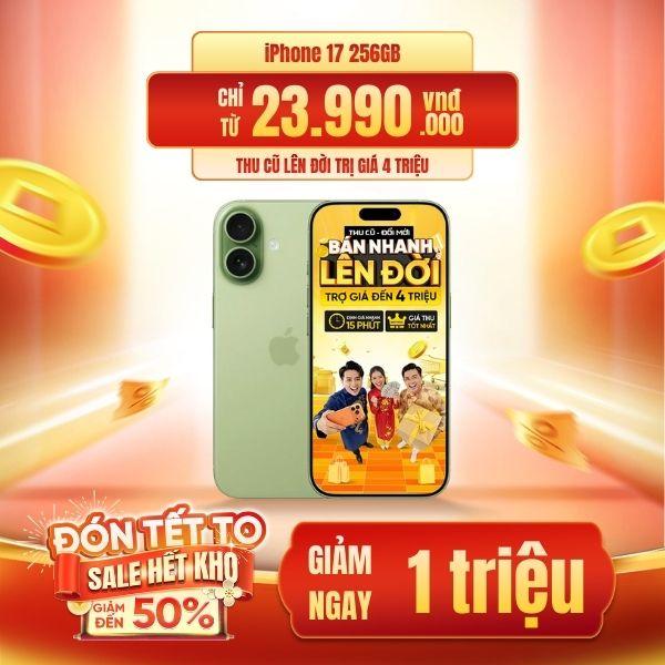 iPhone 17 256GB | Chính Hãng Apple Việt Nam