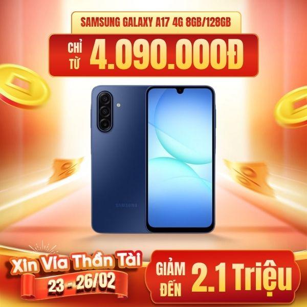 Samsung Galaxy A17 4G 8GB/128GB Chính Hãng