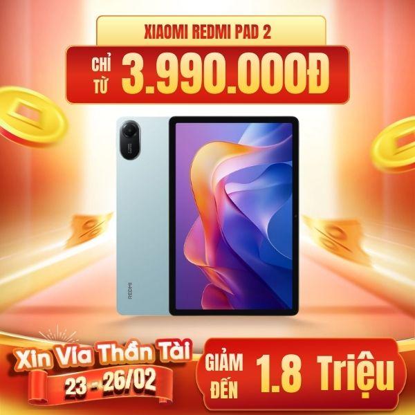 Xiaomi Redmi Pad 2 Wifi 6GB/128GB Chính Hãng
