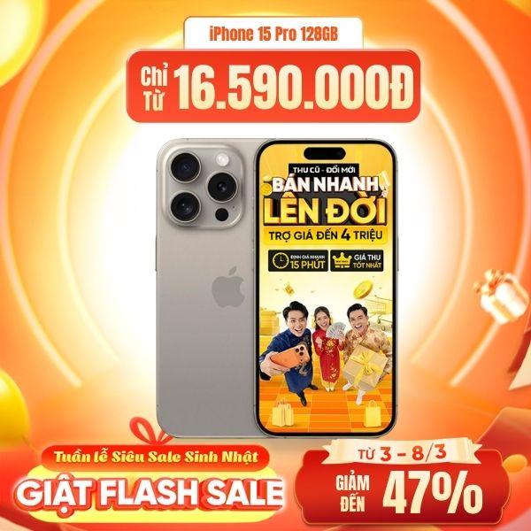iPhone 15 Pro 128GB Máy Đẹp