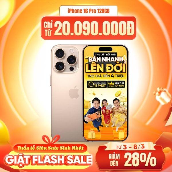 iPhone 16 Pro 128GB Máy Đẹp