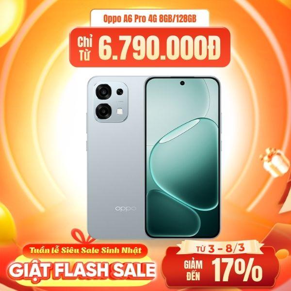 Oppo A6 Pro 4G 8GB/128GB Chính Hãng