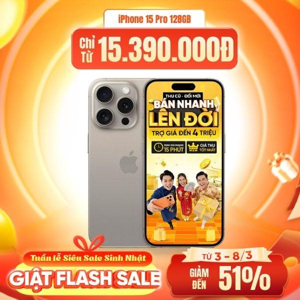 iPhone 15 Pro 128GB Cũ 99%