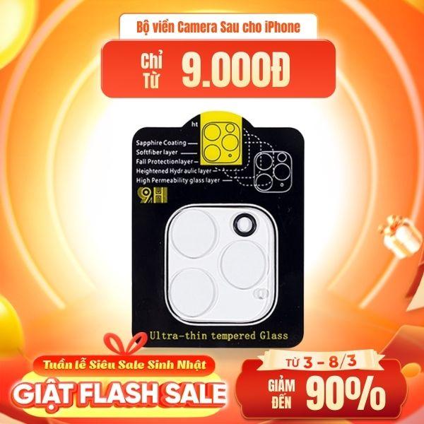 Bộ viền Camera Sau cho iPhone