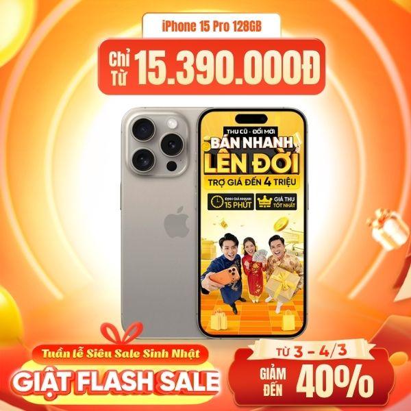 iPhone 15 Pro 128GB Cũ 99%