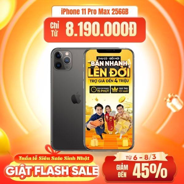 iPhone 11 Pro Max 256GB Máy Đẹp