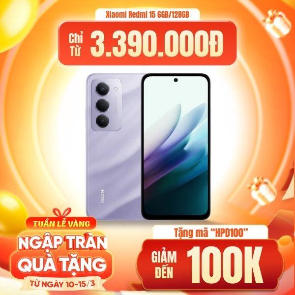 Xiaomi Redmi 15 6GB/128GB Chính Hãng 