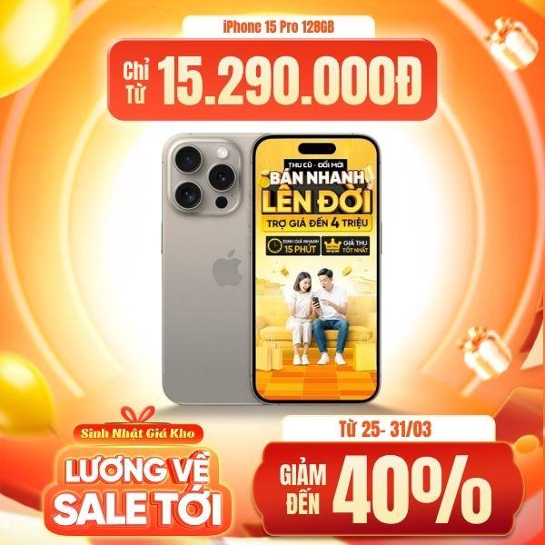 iPhone 15 Pro 128GB Cũ 99%