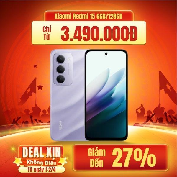 Xiaomi Redmi 15 6GB/128GB Chính Hãng 