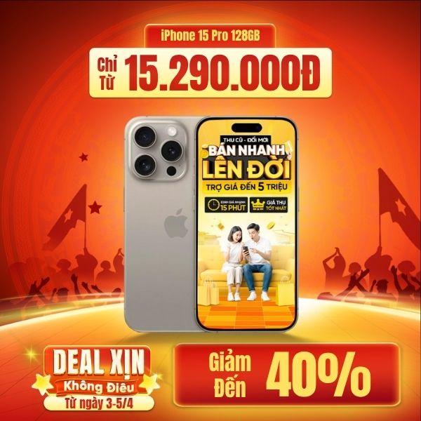 iPhone 15 Pro 128GB Cũ 99%