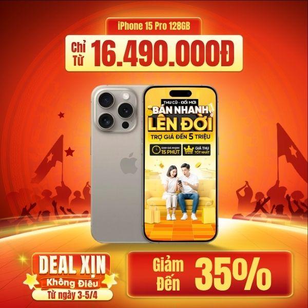 iPhone 15 Pro 128GB Máy Đẹp