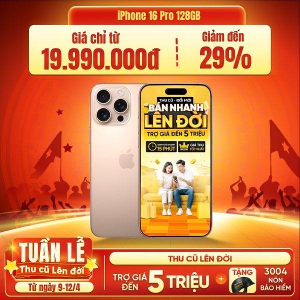 iPhone 16 Pro 128GB Máy Đẹp