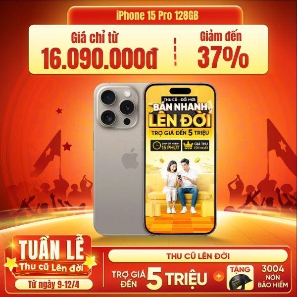 iPhone 15 Pro 128GB Máy Đẹp