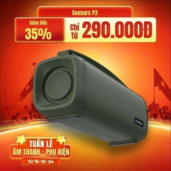 Loa Bluetooth Sounarc P3 Chính Hãng