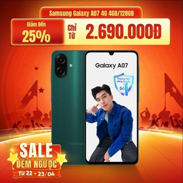 Samsung Galaxy A07 4G 4GB/128GB Chính Hãng 