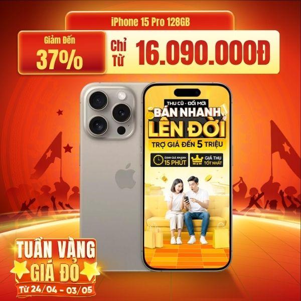 iPhone 15 Pro 128GB Máy Đẹp