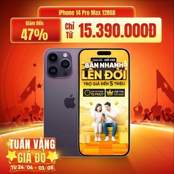 iPhone 14 Pro Max 128GB Máy Đẹp