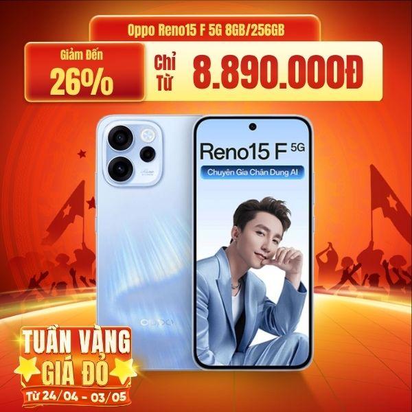 Oppo Reno15 F 5G 8GB/256GB Chính Hãng