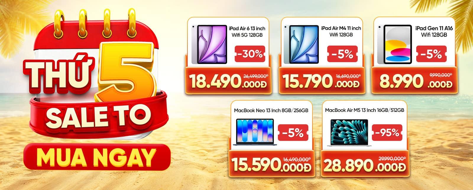 t5 sale to