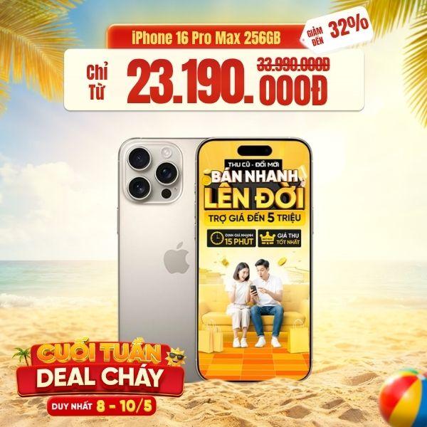 iPhone 16 Pro Max 256GB Cũ 99%
