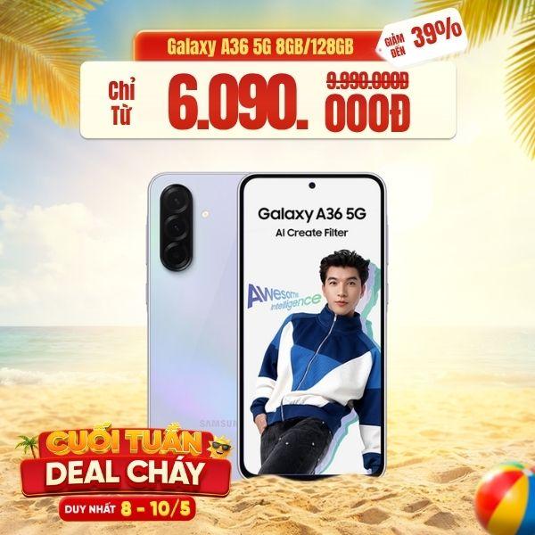 Samsung Galaxy A36 5G 8GB/128GB Chính Hãng