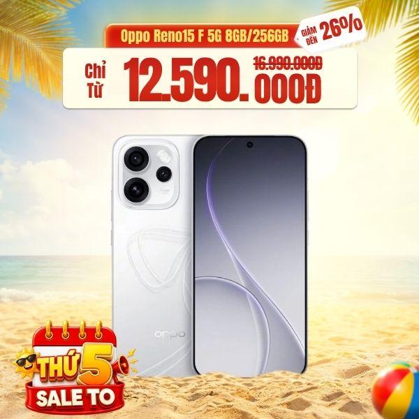 Oppo Reno15 5G 12GB/256GB Chính Hãng