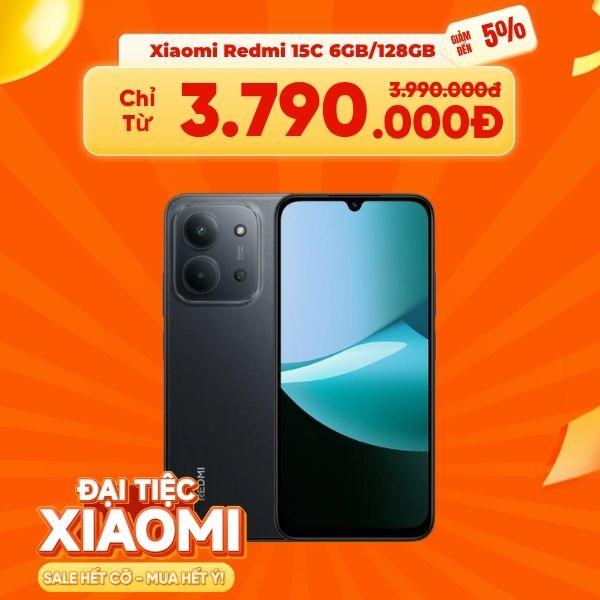 Xiaomi Redmi 15C 6GB/128GB Chính Hãng