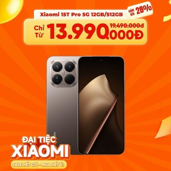 Xiaomi 15T Pro 5G 12GB/512GB Chính Hãng