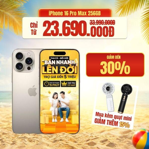 iPhone 16 Pro Max 256GB Cũ 99%