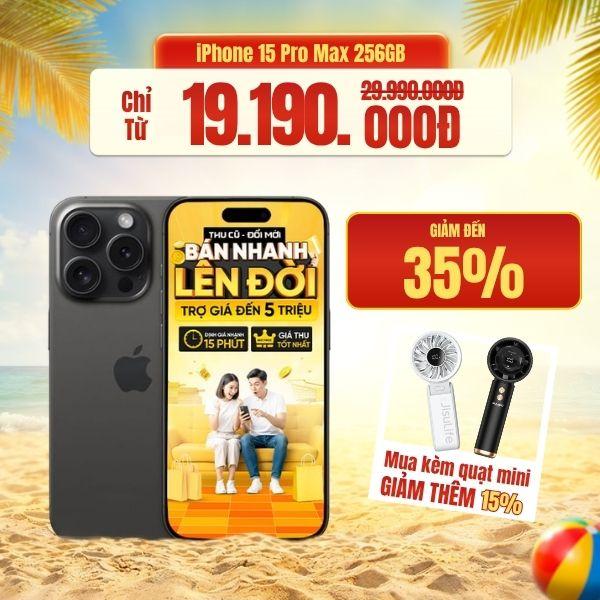 iPhone 15 Pro Max 256GB Máy Đẹp