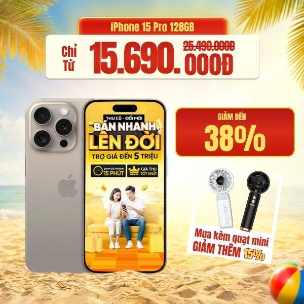 iPhone 15 Pro 128GB Máy Đẹp