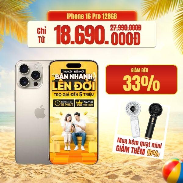iPhone 16 Pro 128GB Cũ 99%