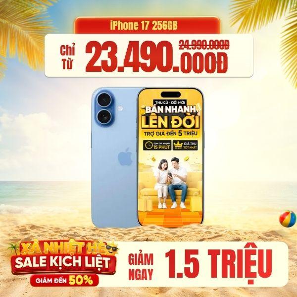 iPhone 17 256GB | Chính Hãng Apple Việt Nam