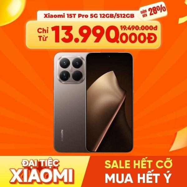 Xiaomi 15T Pro 5G 12GB/512GB Chính Hãng
