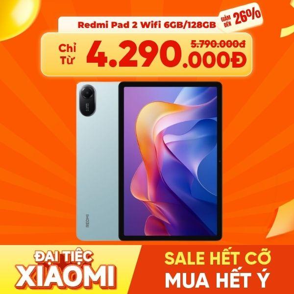 Xiaomi Redmi Pad 2 Wifi 6GB/128GB Chính Hãng