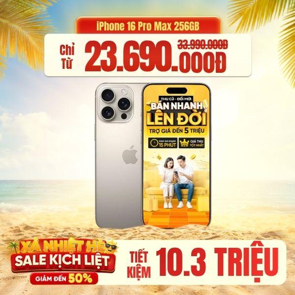 iPhone 16 Pro Max 256GB Cũ 99%
