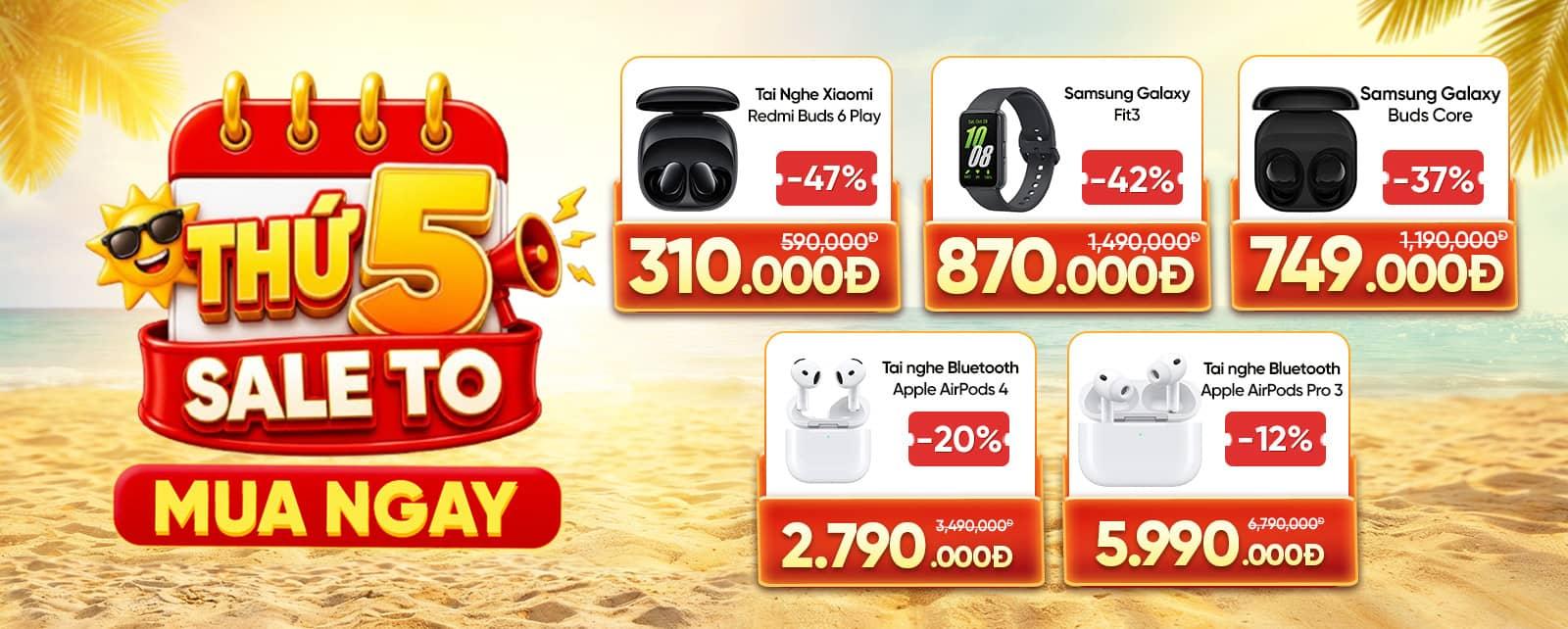 t5 sale to