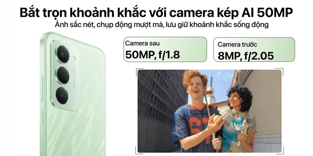 Camera k&eacute;p AI 50MP