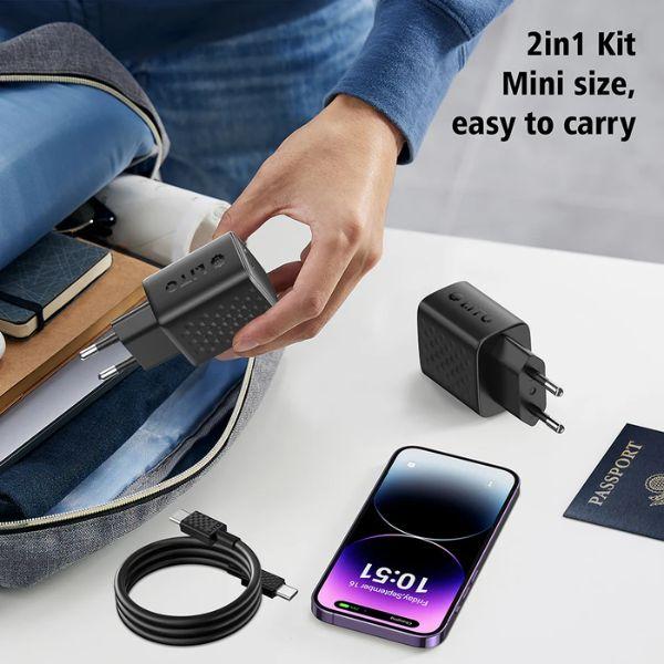 Bộ Sạc Kèm Cáp LITO LC13T 20W Type C Chính Hãng