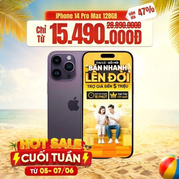 iPhone 14 Pro Max 128GB Máy Đẹp