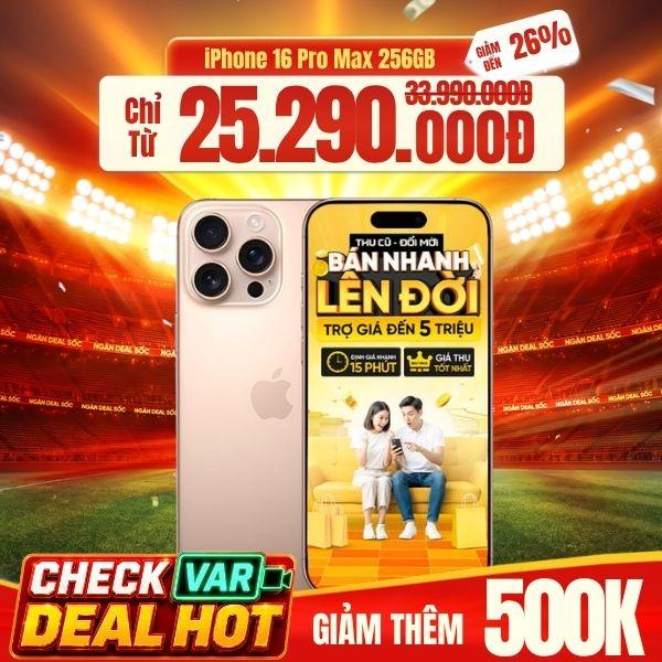 iPhone 16 Pro Max 256GB Máy Đẹp