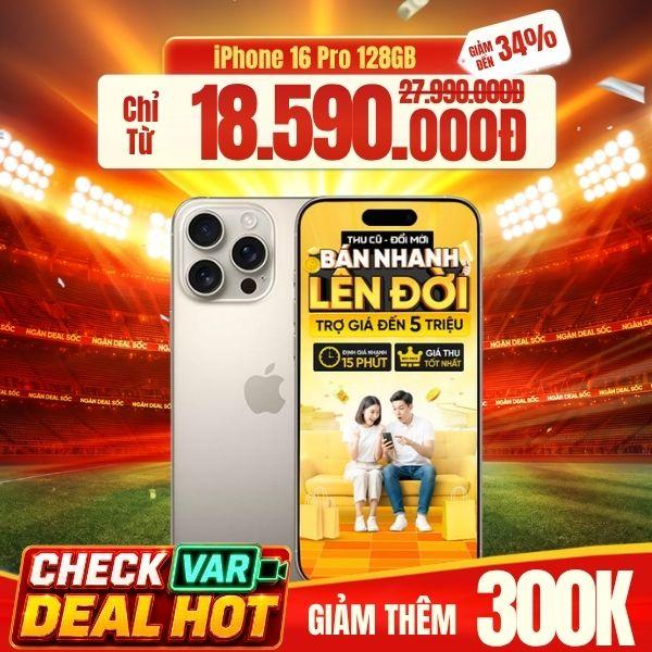 iPhone 16 Pro 128GB Cũ 99%