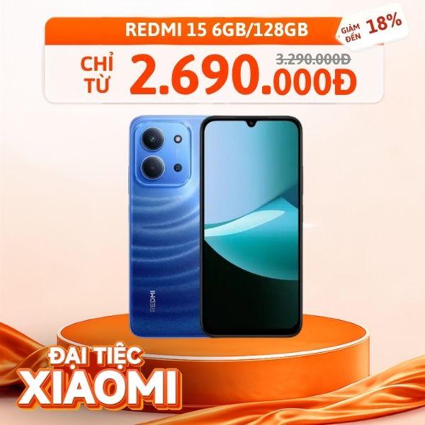 Xiaomi Redmi 15C 4GB/128GB Chính Hãng
