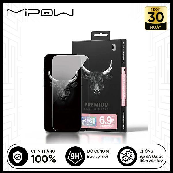 Miếng Dán Cường Lực Mipow HD Cho iPhone 16 Series