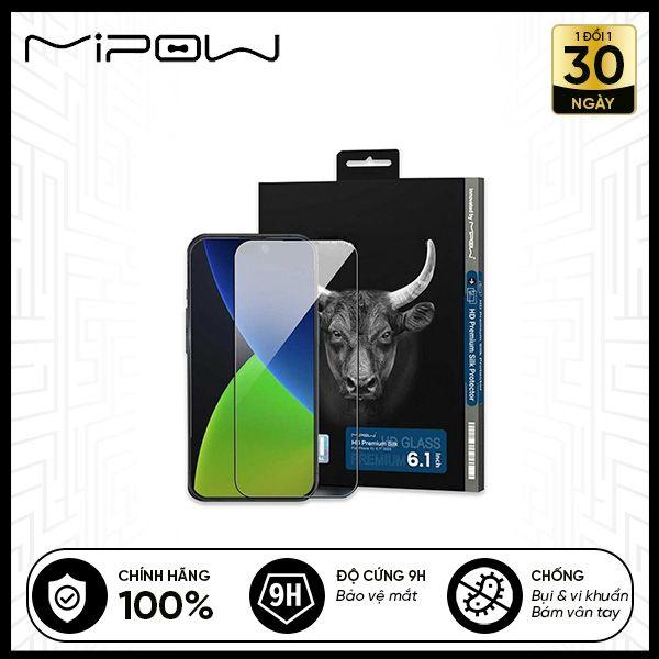 Miếng Dán Cường Lực Mipow HD Cho iPhone 15