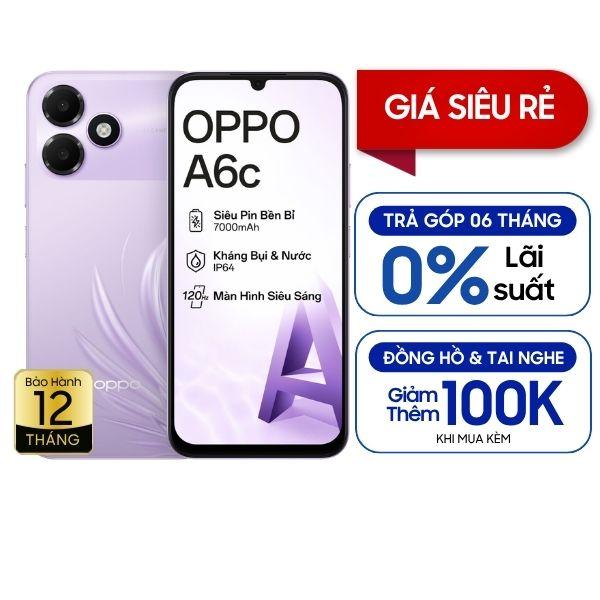 Oppo A6c 4GB/128GB Chính Hãng